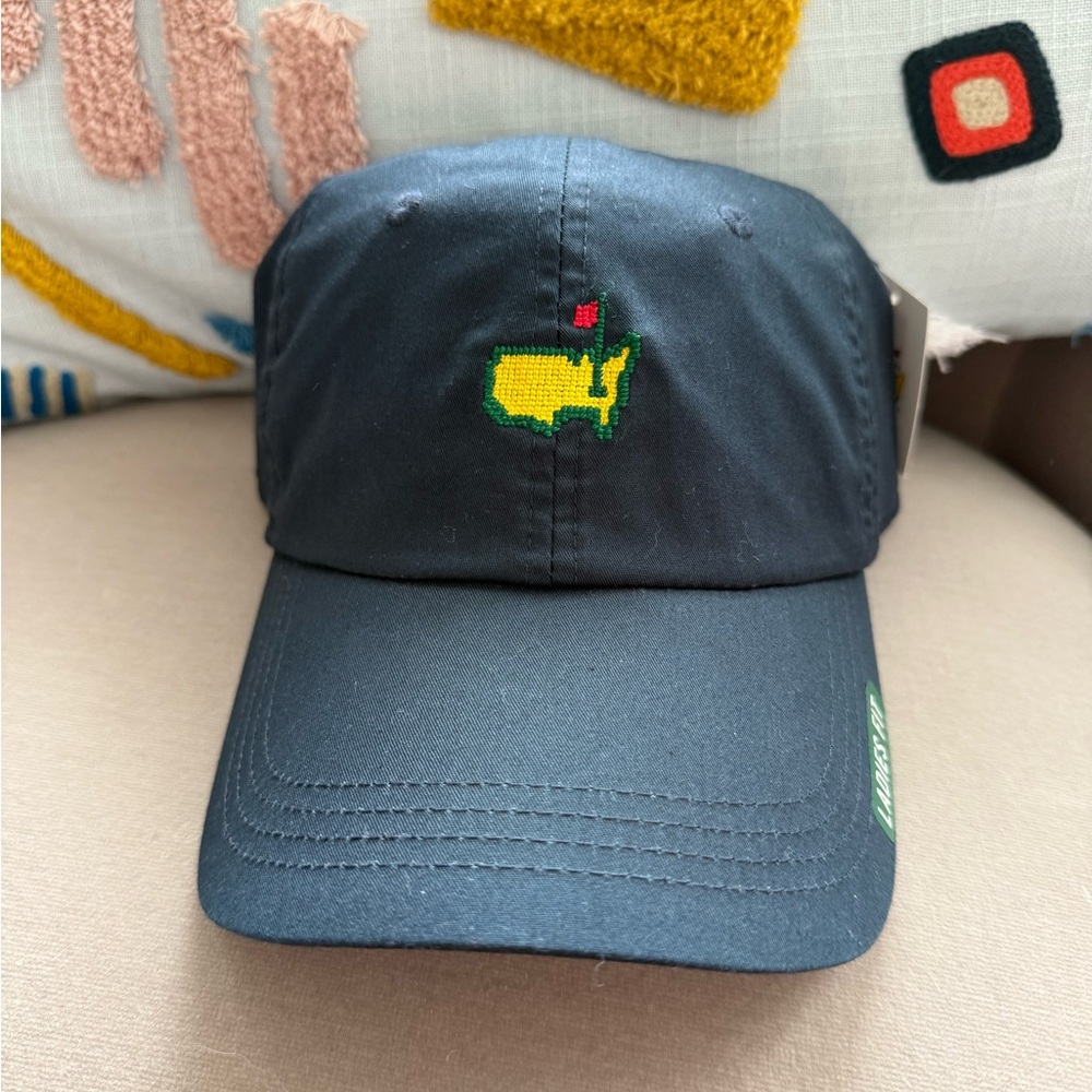 Masters Navy Blue Ladies Hat with Map & Flag Logo Embroidery